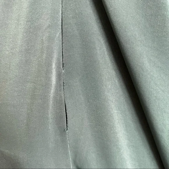 Superdown Sarah Side Tie Dress in Forest Green Small *please note condition - Picture 8 of 11